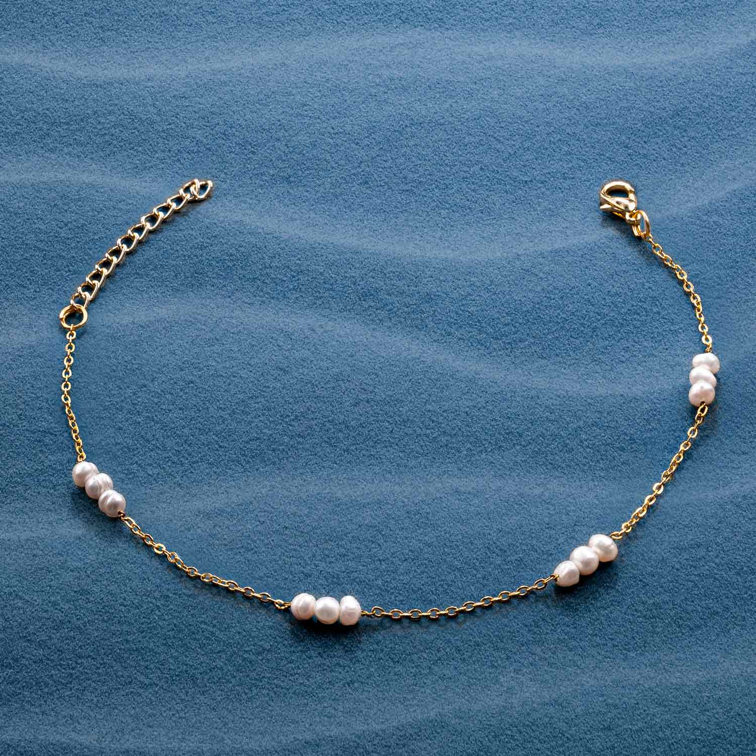 Pearl Jewellery Anklet Astra