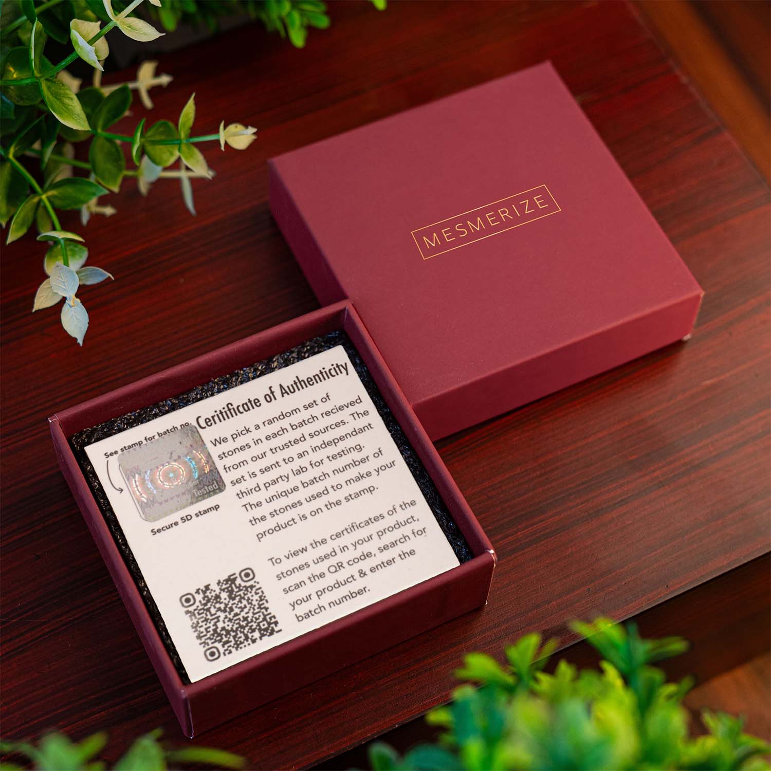 Floral Selenite Charging Plate With Bracelet