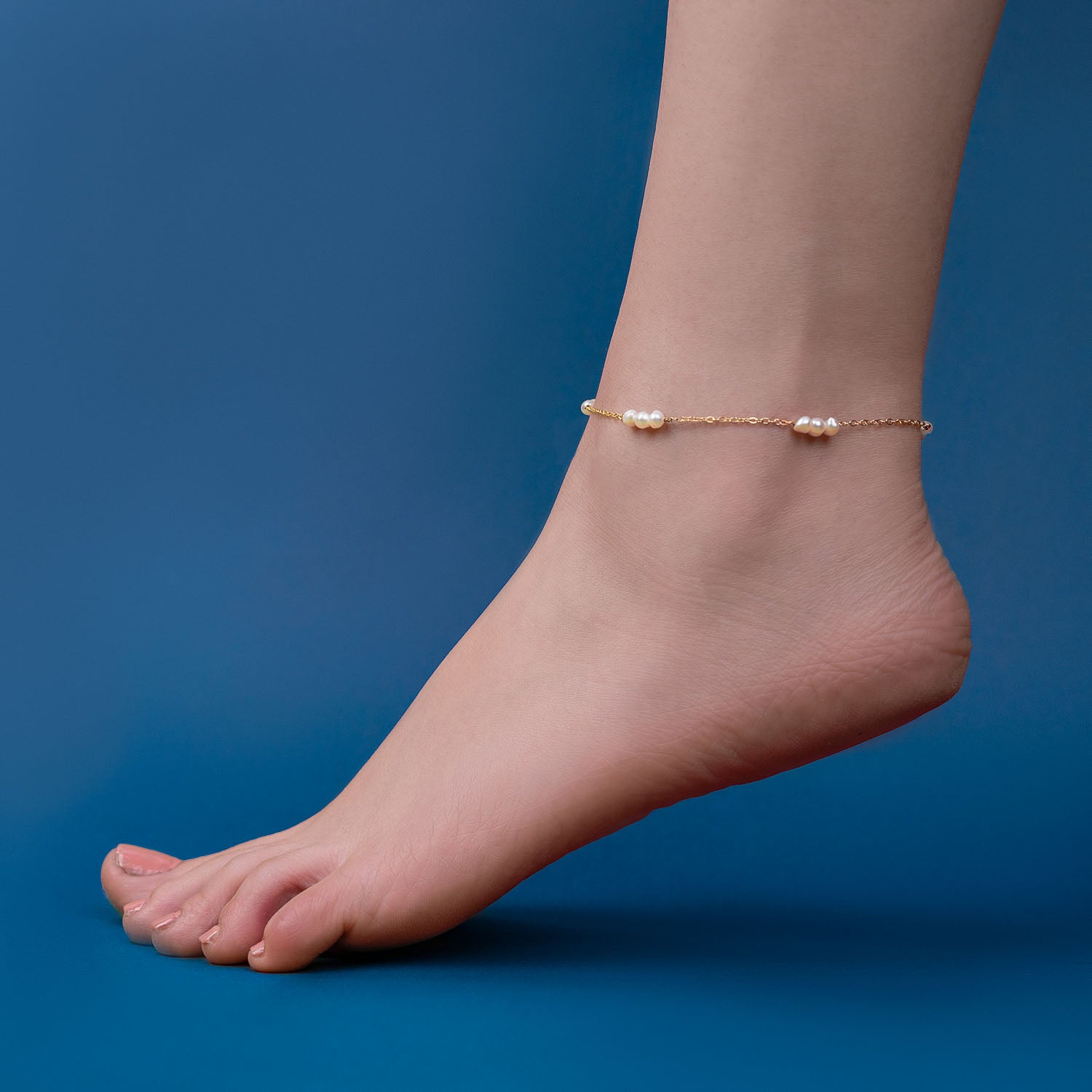 Pearl Jewellery Anklet Astra