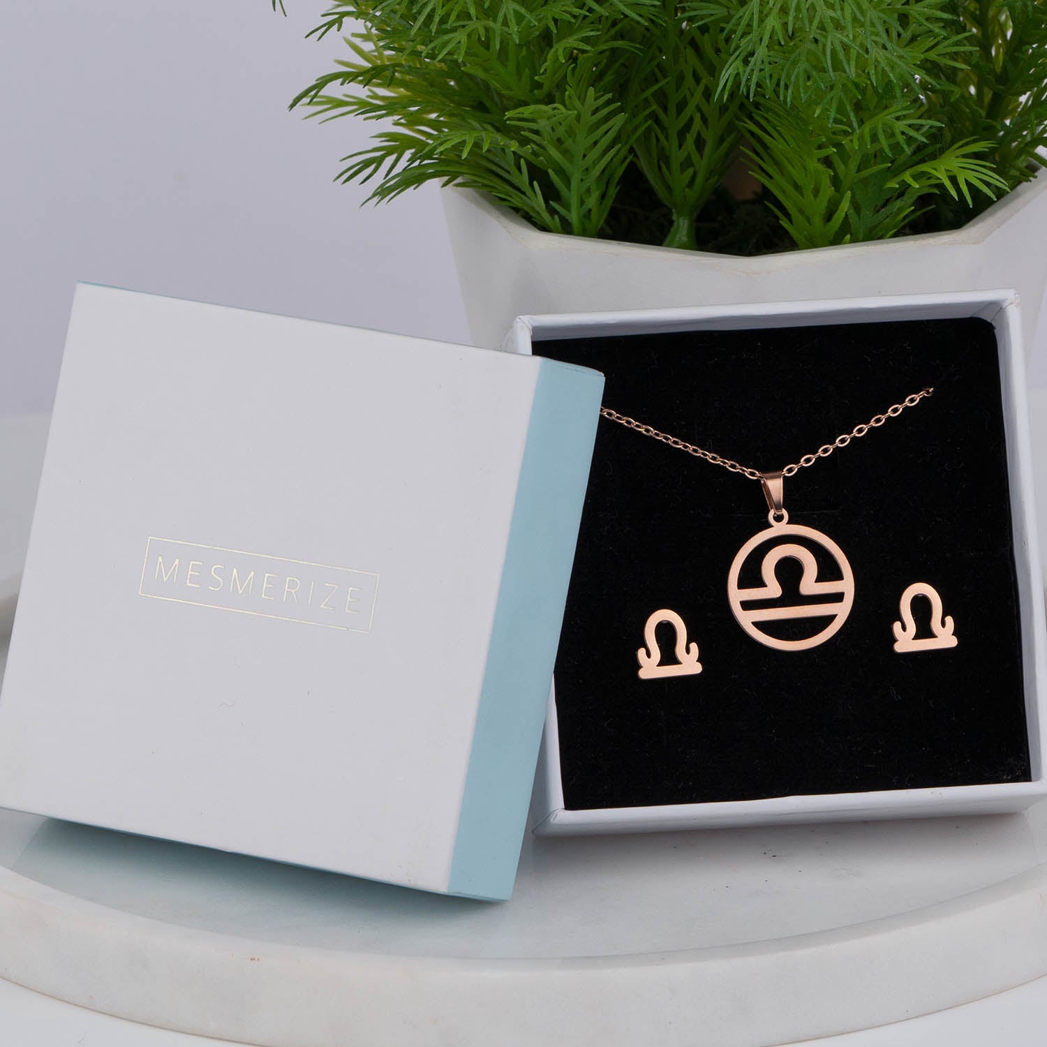 Libra Necklace Earring Set (24 Sep 23 Oct)