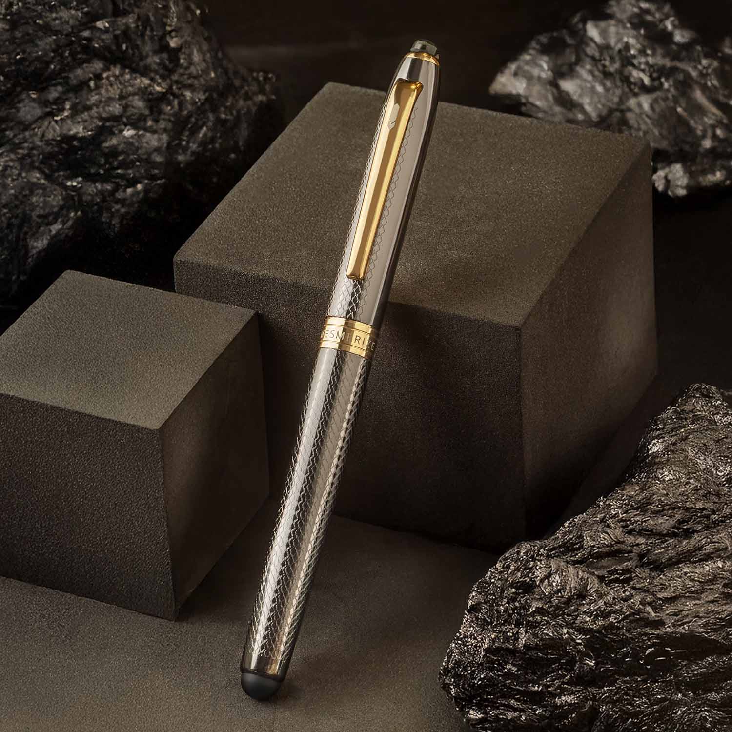 Personalised Obsidian 2 in 1 MagSnap Roller Ball Pen with Stylus