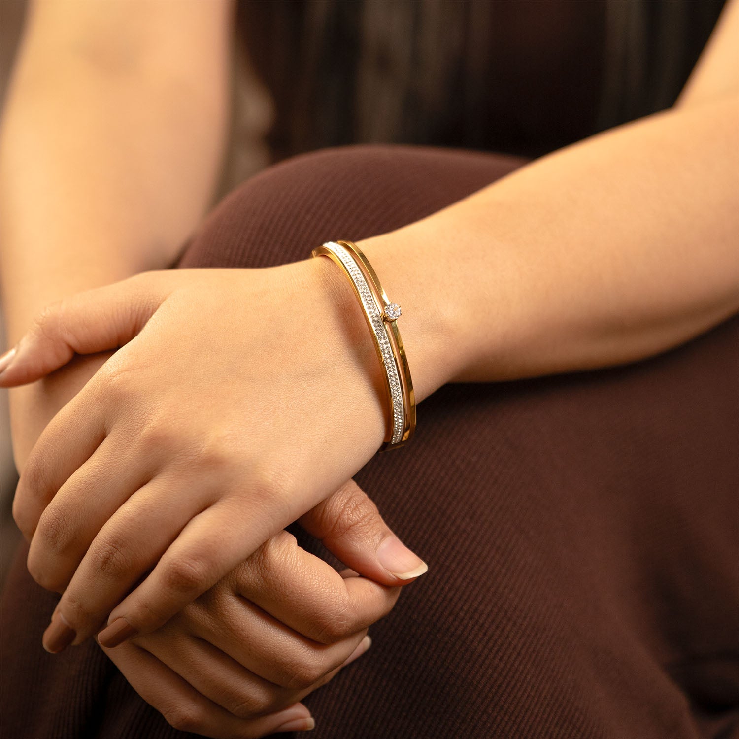 Ophelia Diamond Bracelet Gold