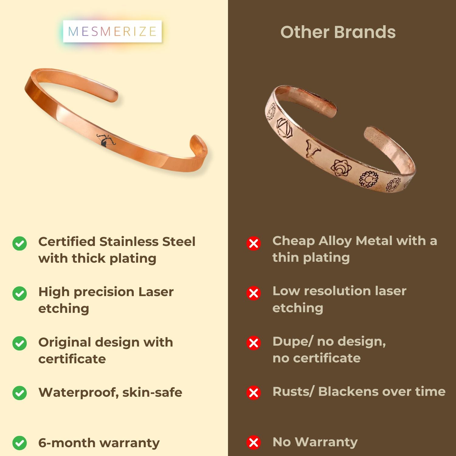 Ram Baan Gloss Cuff Adjustable Bracelet Gold