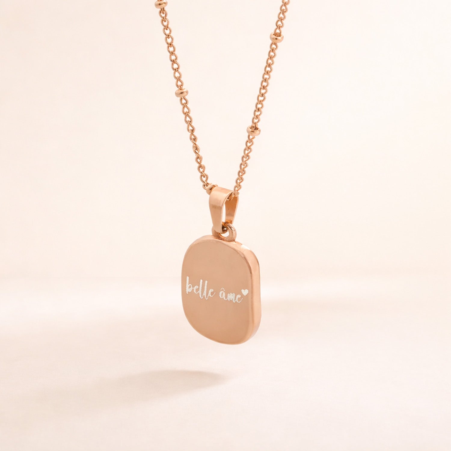 Beautiful Soul Reversible Rose Necklace