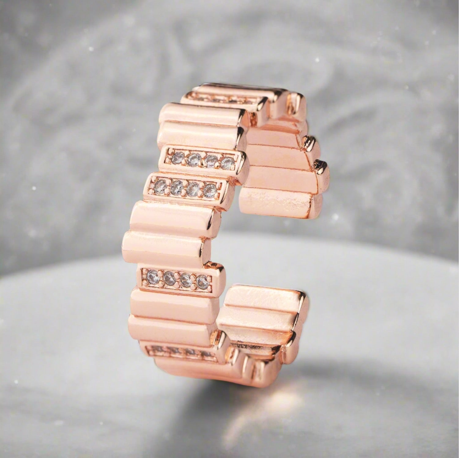 Rose Gold Signature Ring