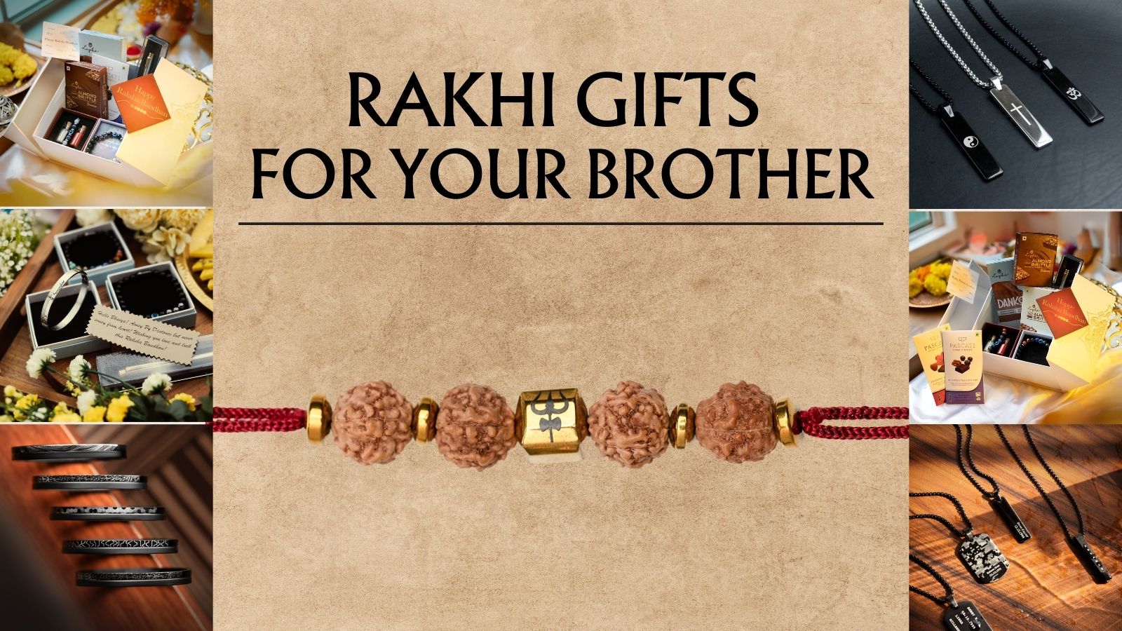Celebrate Rakhi with Mesmerize India's Exclusive Hampers and Premium Men’s Jewellery