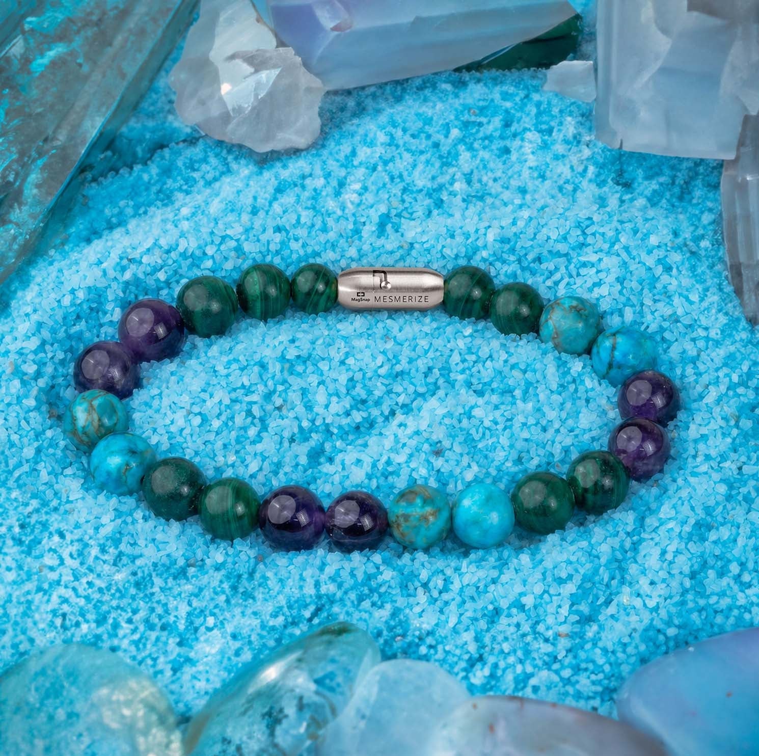 Mystic Harmony Turquoise Natural Stone Bracelet