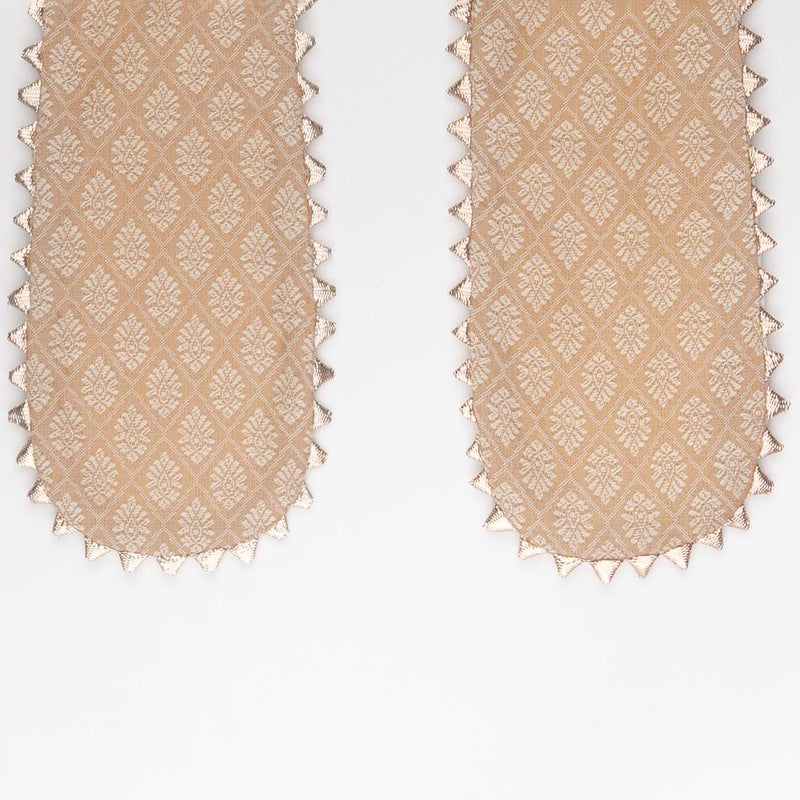 Beige Uparna/Khes for Ganpati Bappa