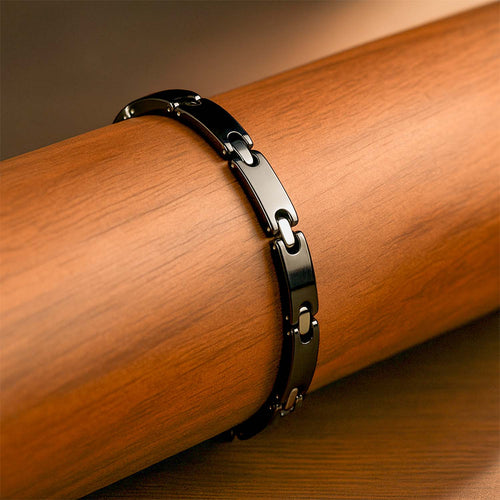 Black Silver Link