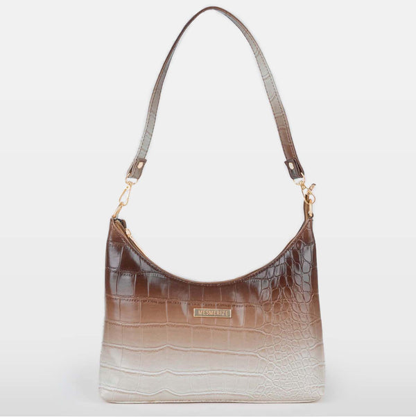 Cold Brew Ombre Mini Moon Bag