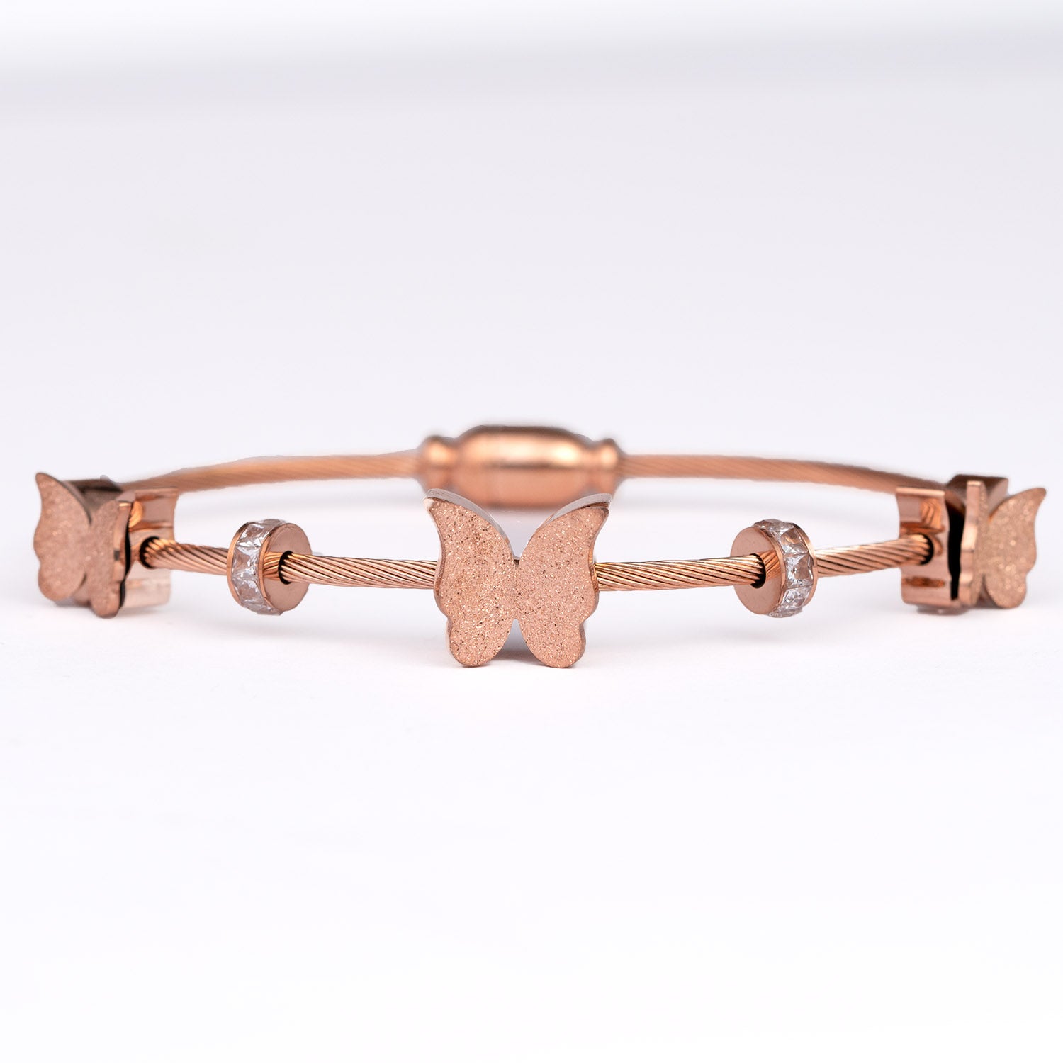 W Premium Jewellery Butterfly Diamond magnetic bracelet