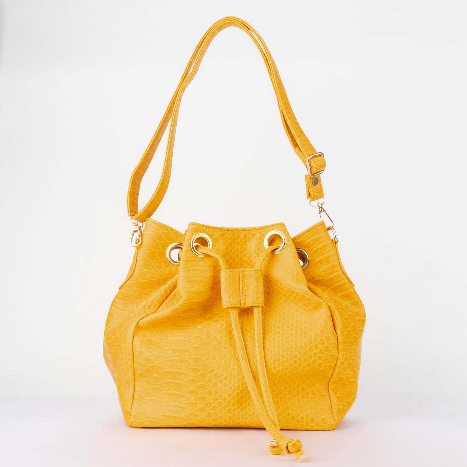Sunflower Yellow Bucket Bag