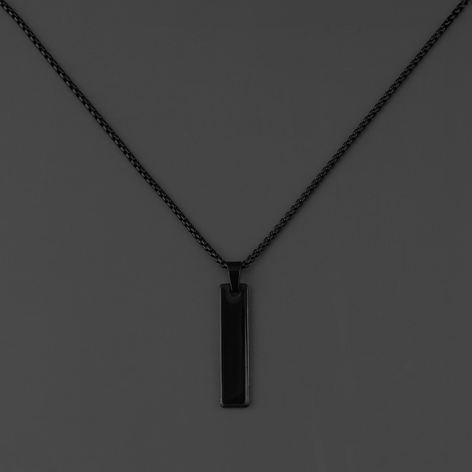 M Premium Jewellery Necklace Mini Bar Black