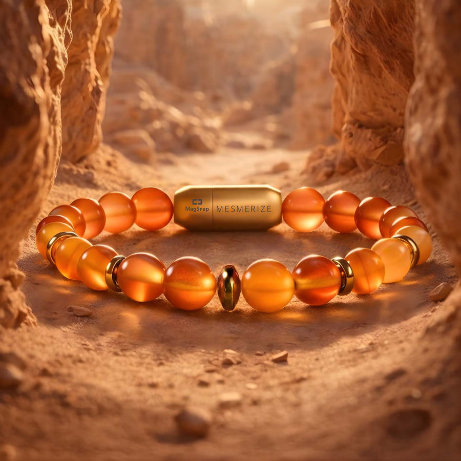 Empowering Carnelian Natural Stone Bracelet