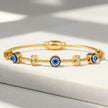 Evil Eye Diamond Magnetic Bracelet