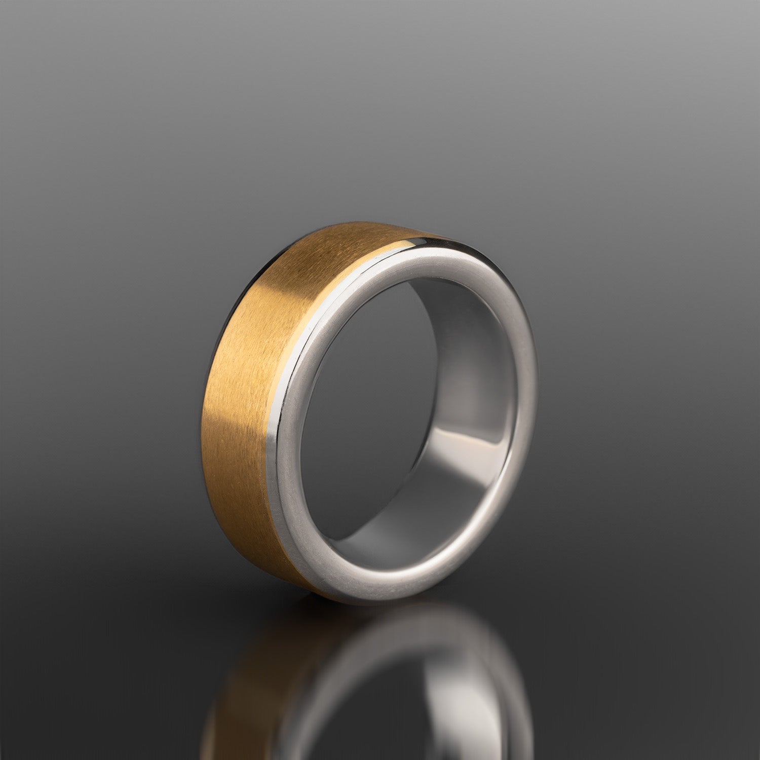 M Premium Jewellery Gold Antony Ring 