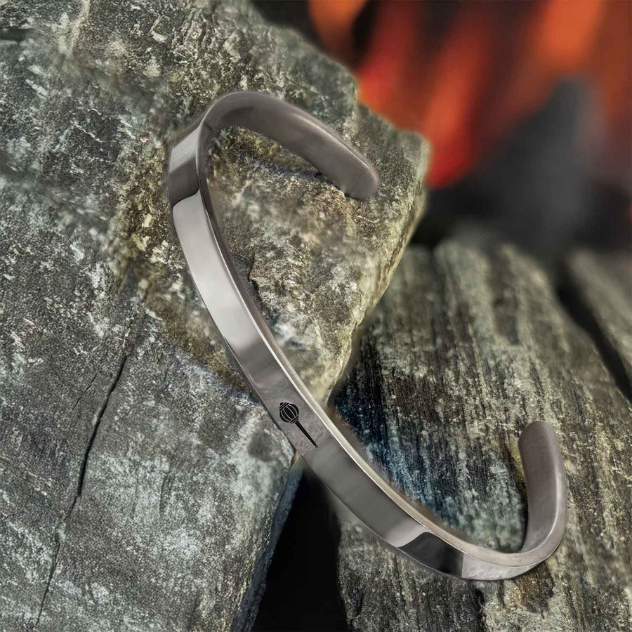 Hanuman Gada Gloss Cuff Adjustable Bracelet