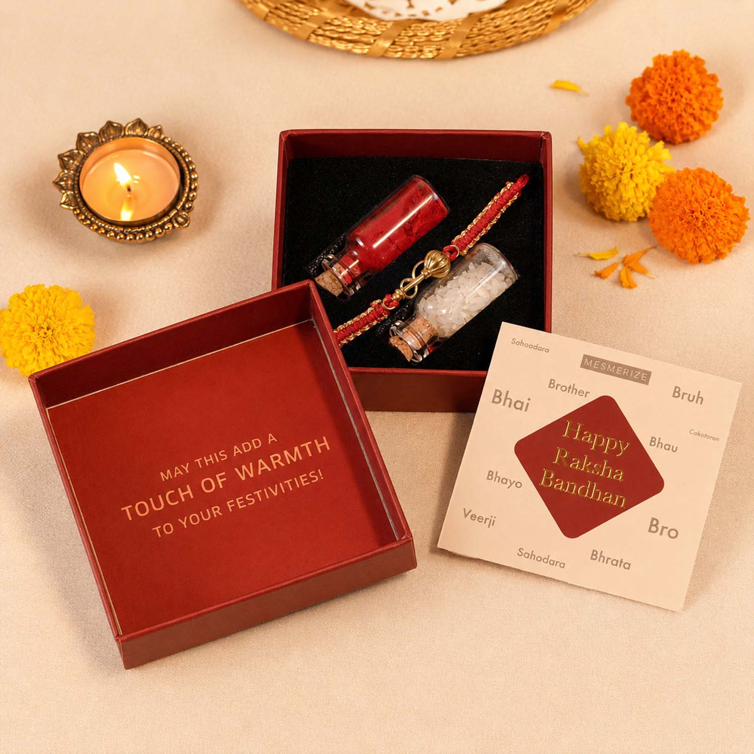 Hanuman Gada Silver Plated Rakhi