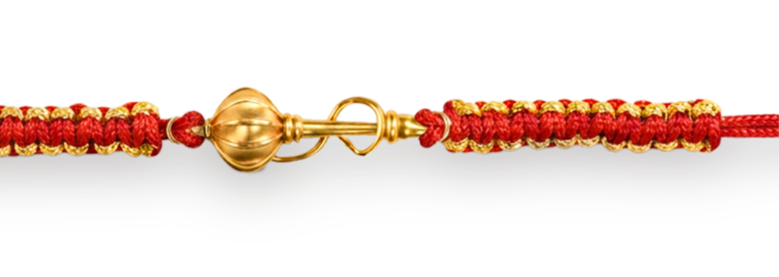 Hanuman Gada Silver Plated Rakhi