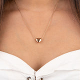 Rose Gold Heart Necklace