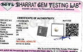 Howlite lab certificate 2