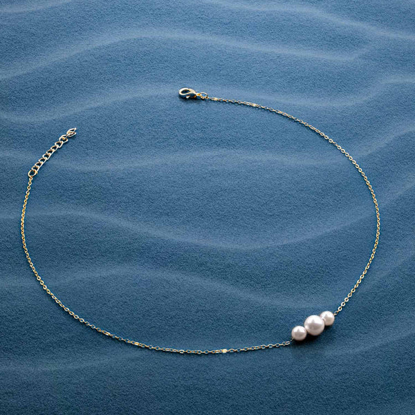 Irene Gold Freshwater Pearl Necklace