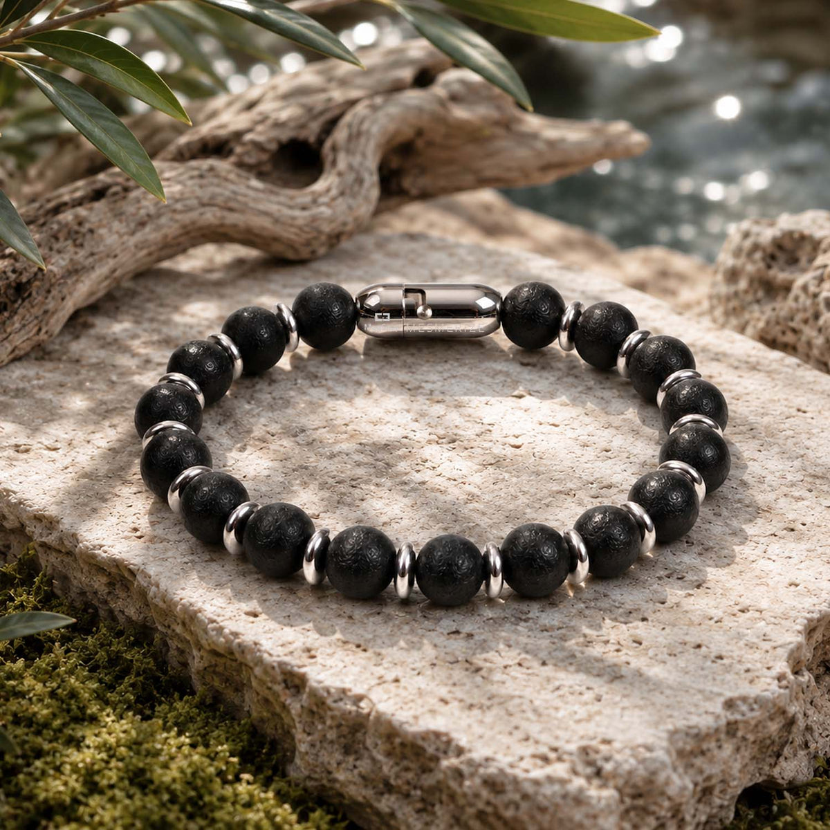 Karungali Natural Stone Bracelet with MagSnap 4