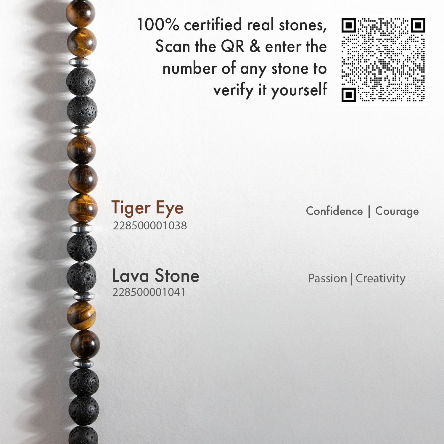 Natural Lava Rock Tiger's Eye Stone Beaded Necklace Arrow Pendant Necklace  | eBay