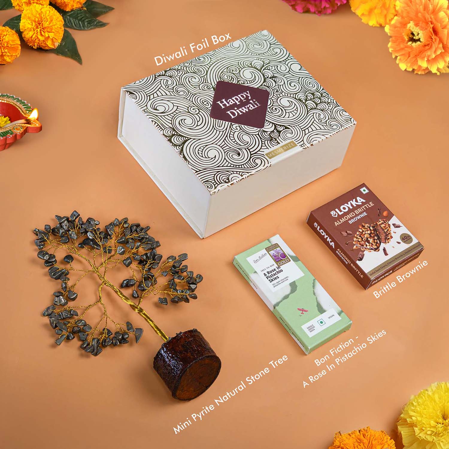 Mini Pyrite Tree Hamper