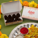 Ivory Embroidered Uparna/khes Premium Hamper For Ganpati Bappa (Prepaid Only)