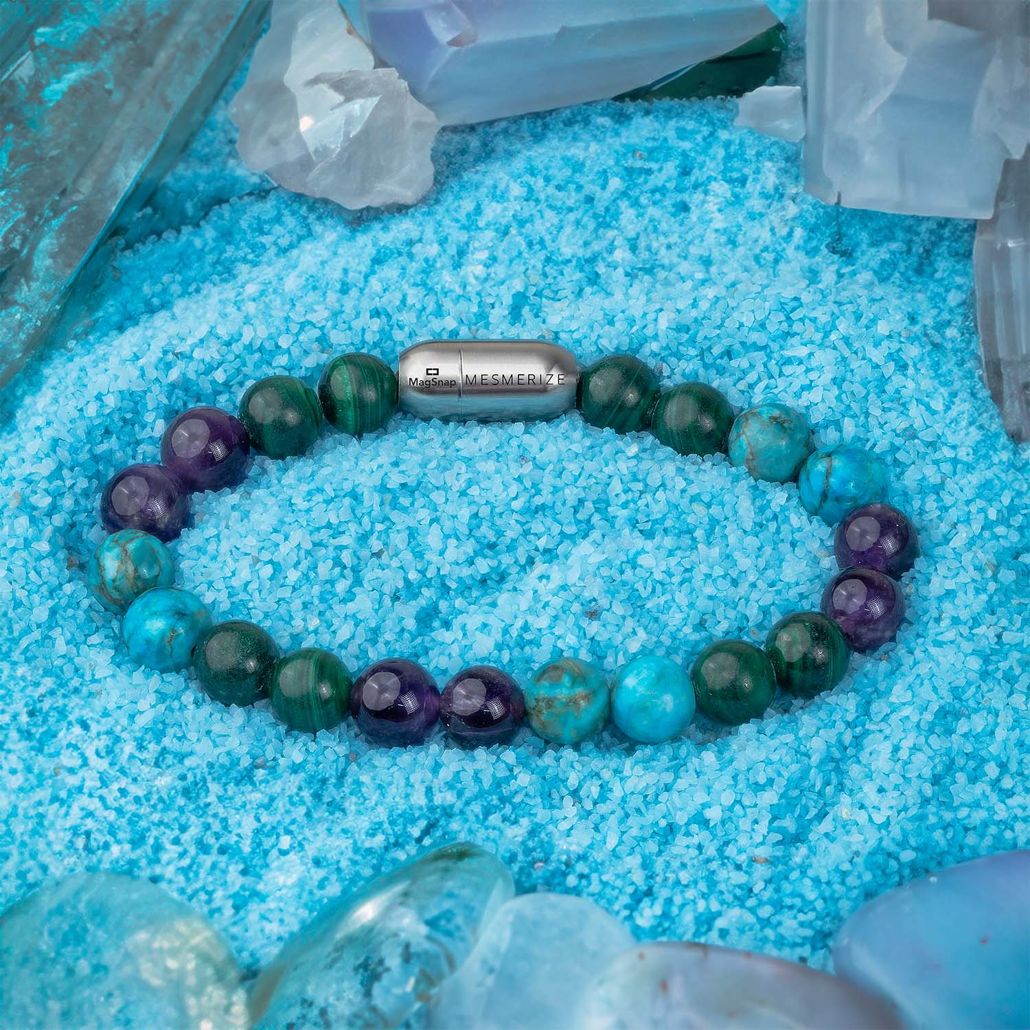 Mystic Harmony Turquoise Natural Stone Bracelet