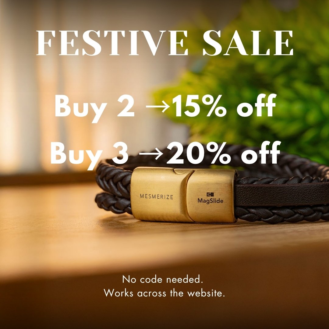 Phantom Looped NeoLeather Bracelet with MagSnap2 Green