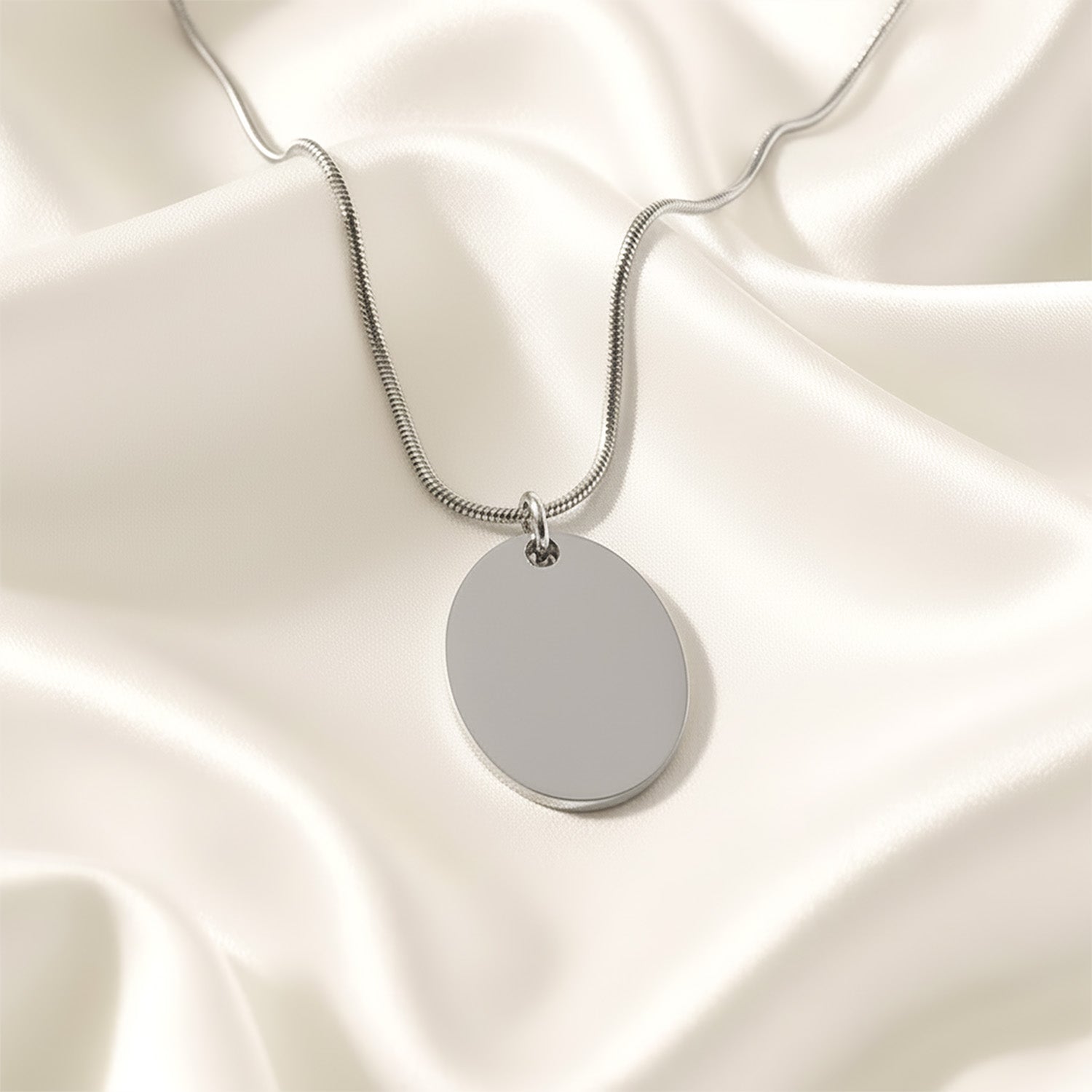 ⚠*ん様 SILVER925 OVAL CHAIN NECKLACE/シルバー/ SILVER925 OVAL CHAIN WIDE NECKLACE/シルバー | ヤマダウェブコム