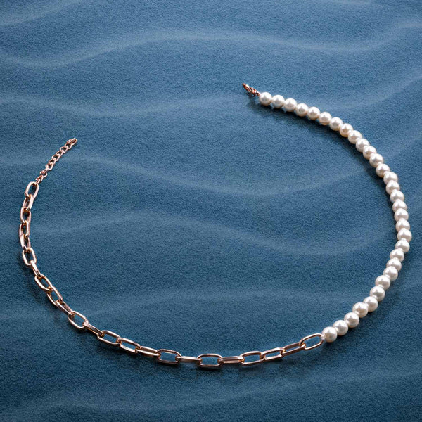 Pandora Rose Gold Freshwater Pearl Necklace