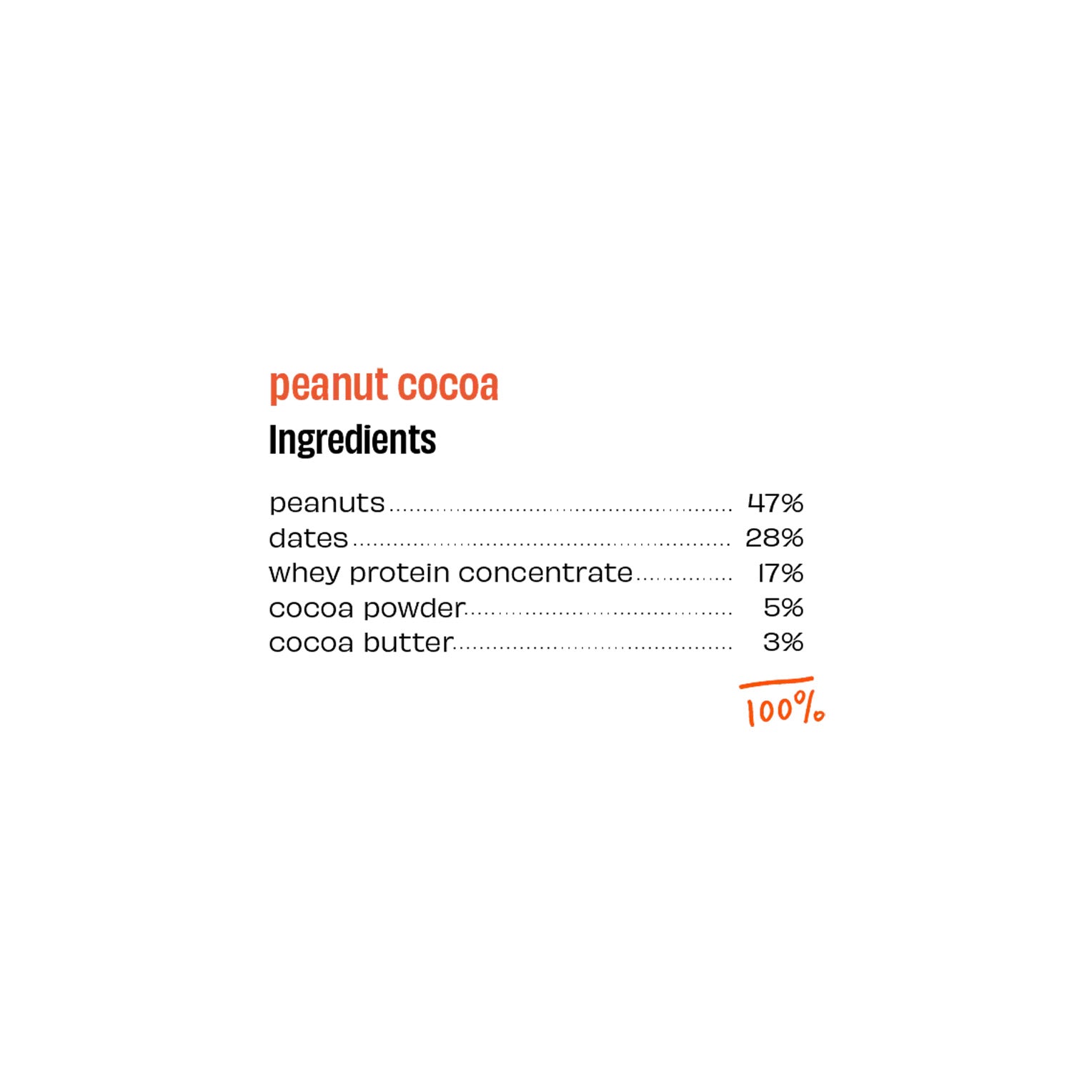 Peanut Cocoa Protein Bar