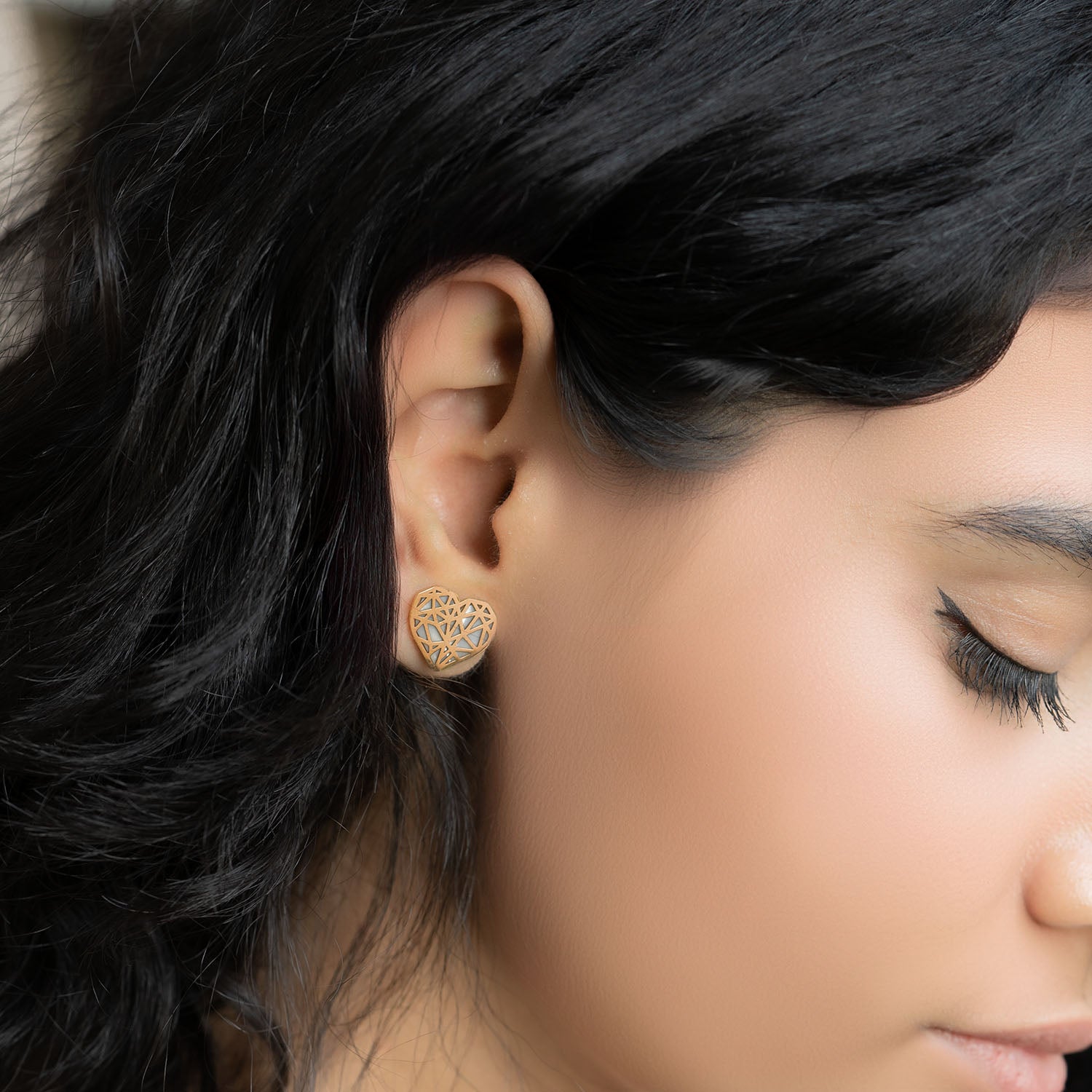 W Premium Jewellery Earrings Polyheart