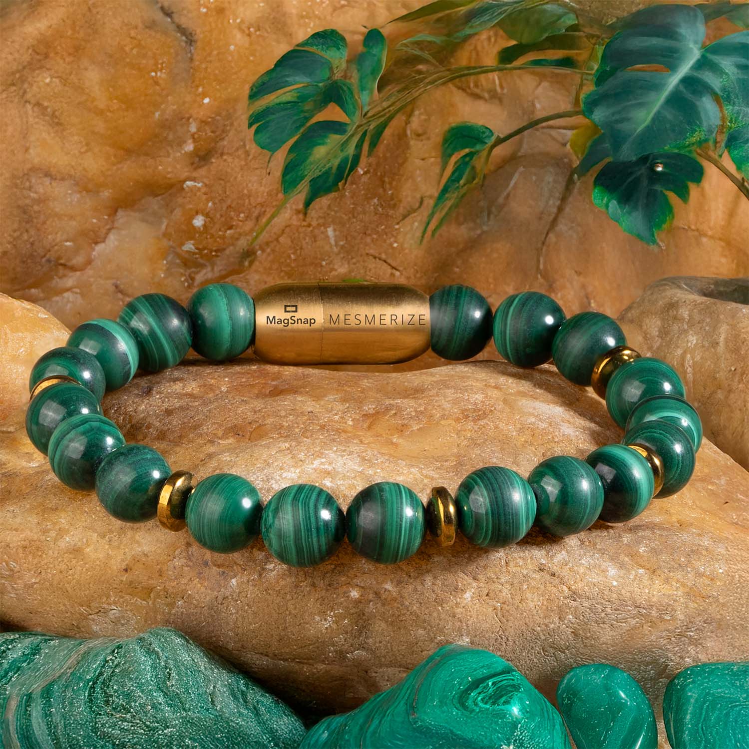 Prosperity Malachite Natural Stone Bracelet