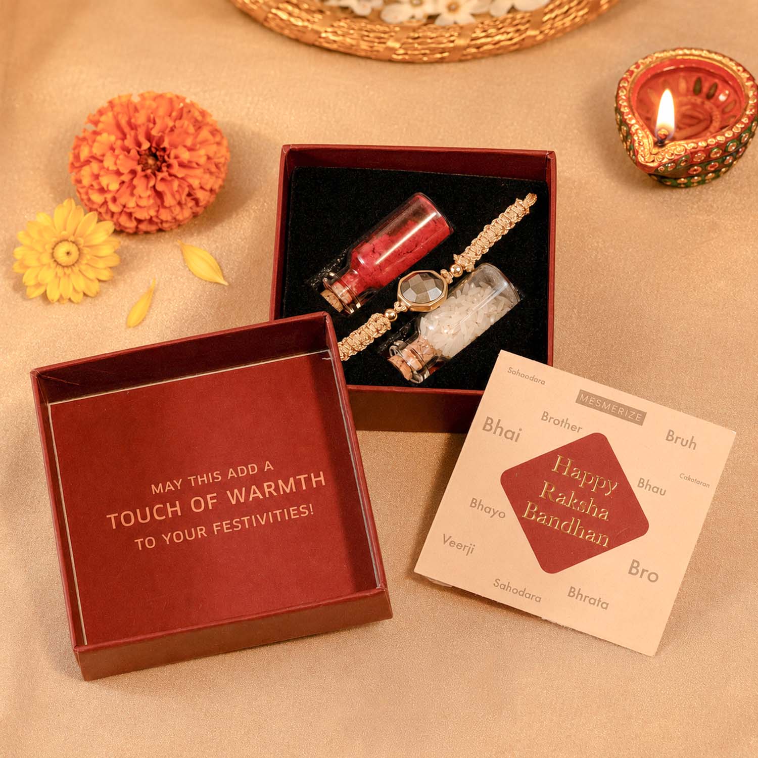 Pyrite 11 Carat Stone Rakhi