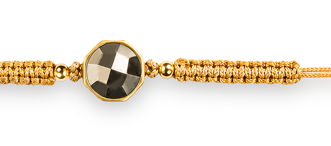 Pyrite 11 Carat Stone Rakhi