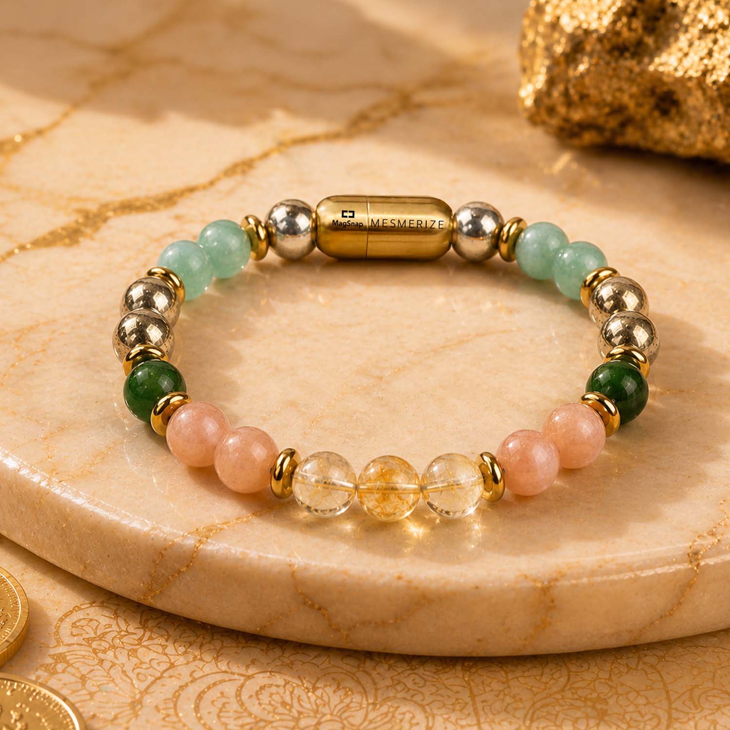 Rajyog Natural Stone Bracelet MagSnap