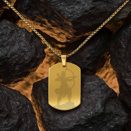 Ram Inlay Necklace