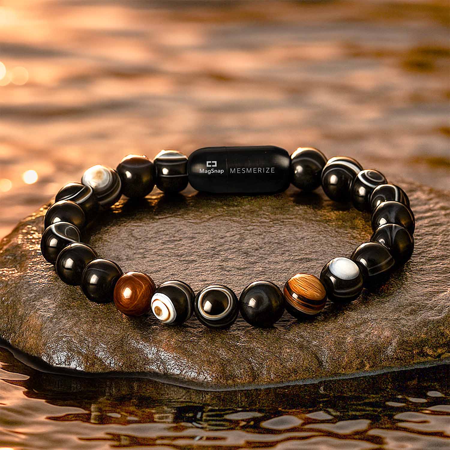 Sulemani Hakik Bracelet with MagSnap 4 | Mesmerize