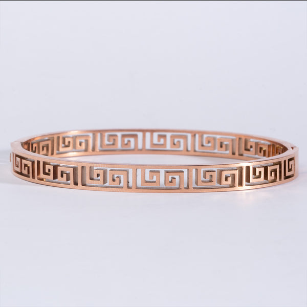 Rose Gold Statement Bracelet