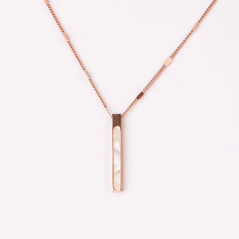 Rose Gold White Harper Necklace