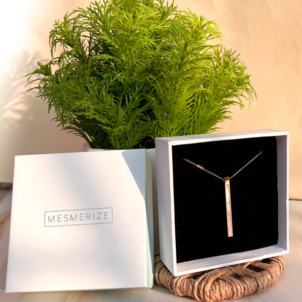 Rose Gold White Harper Necklace