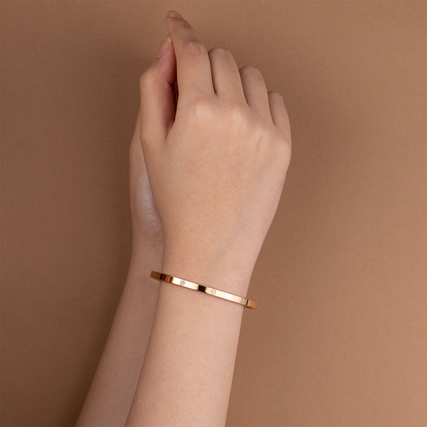 Selena Gold Diamond Bracelet