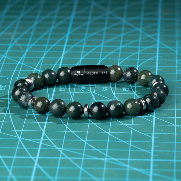 Soulful Moss Agate Natural Stone Bracelet 2
