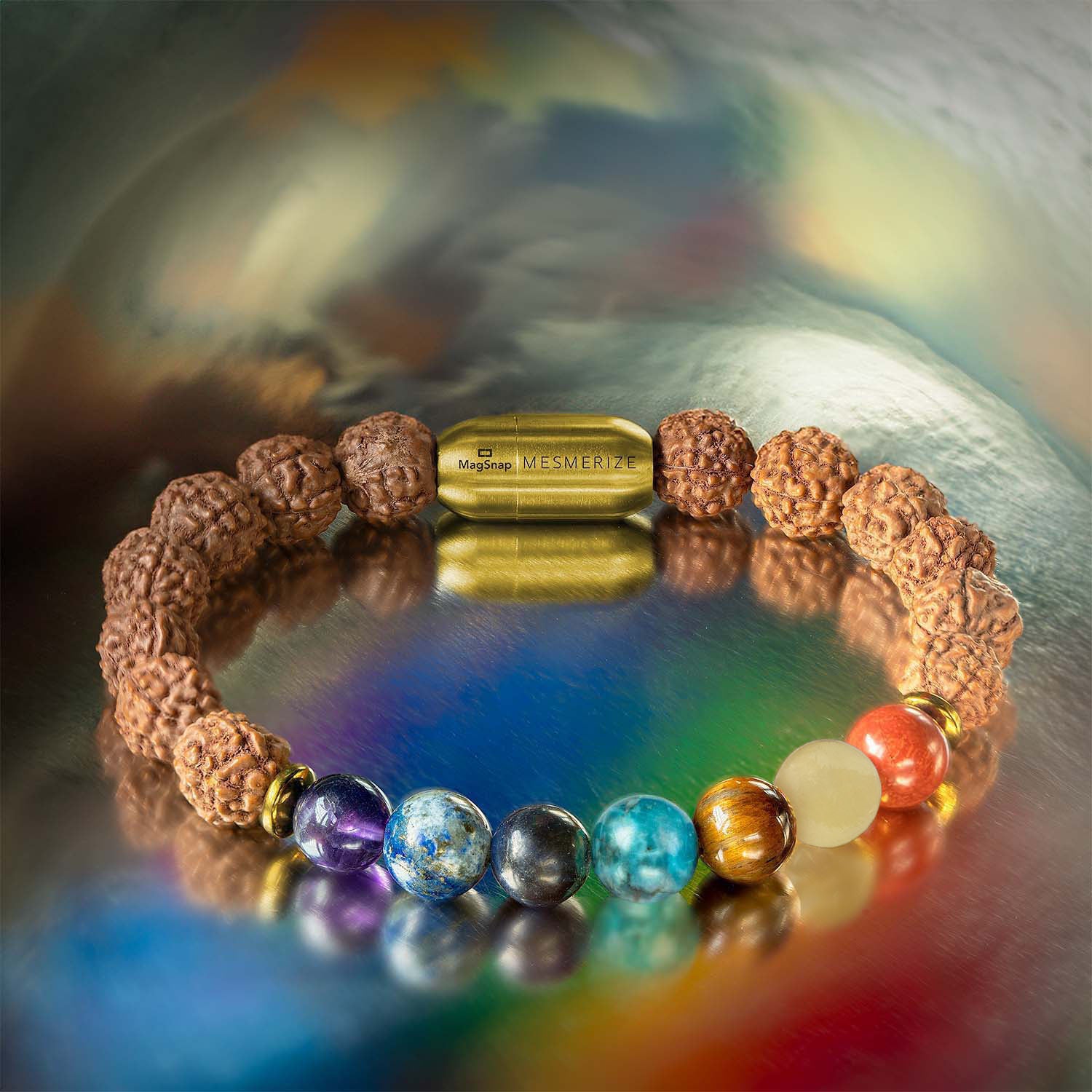 Sieben-Chakra-Energiearmband