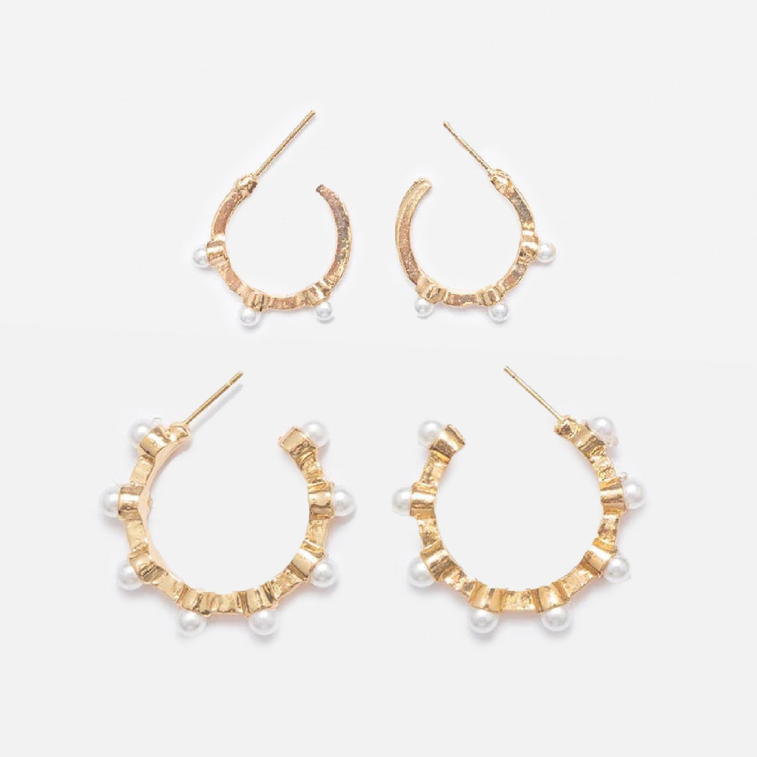 W Premium Jewellery Earrings Gold