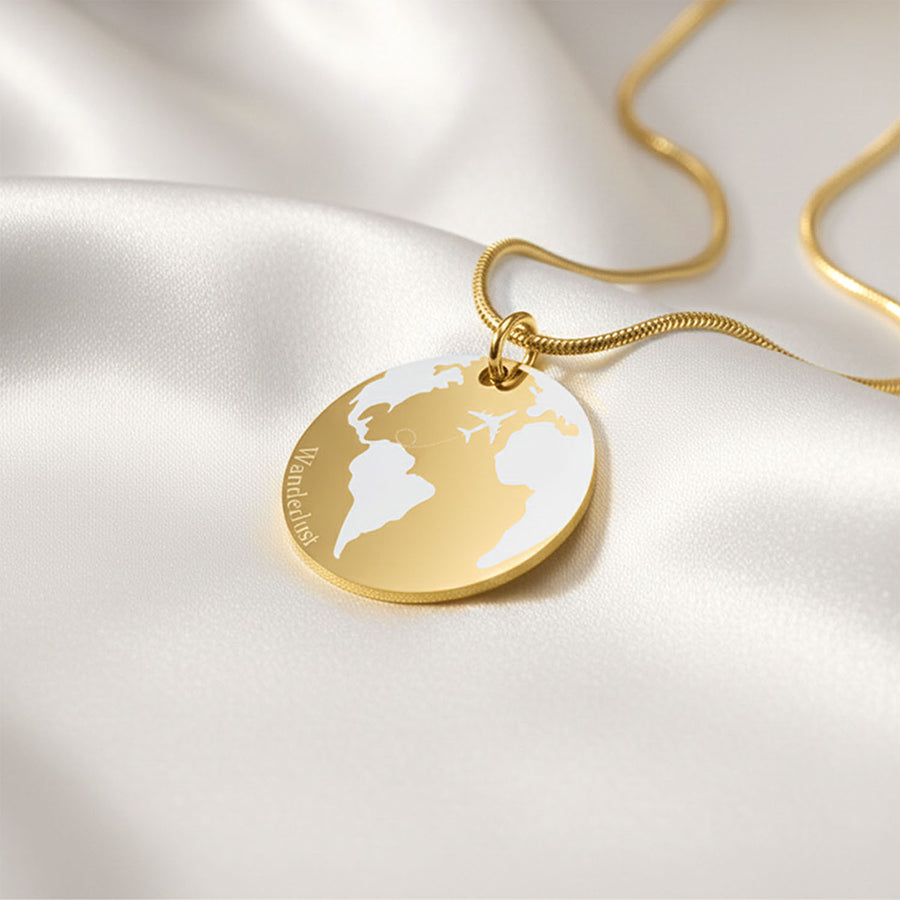 Wanderlust Circle Necklace